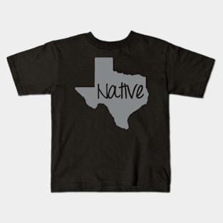 Texas Native TX Pride Kids T-Shirt